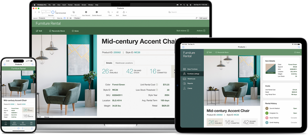Custom software illustration